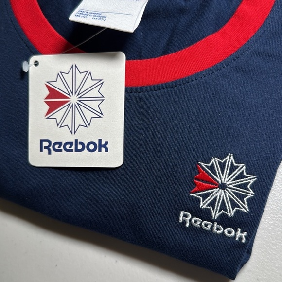 NWT Reebok Rugby Dress Colour-Block Athletic Dress Long Sleeves - Picture 14 of 15